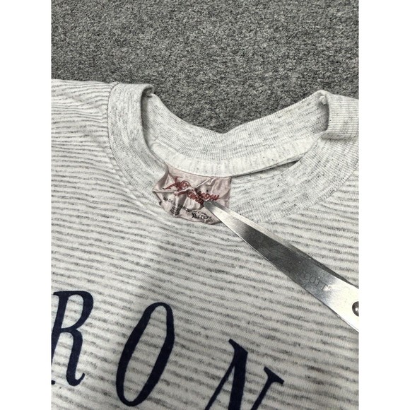 Vintage Toronto Canada Gray Striped Single Stitch Graphic T-Shirt Size XL - Picture 6 of 9